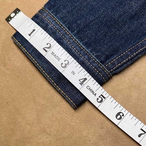 American Eagle Women’s Dark Wash Denim Jacket - Picture 9 of 12